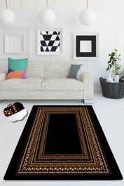 Conceptum Lighter - Alfombra de pasillo - Negro